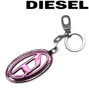 DIESEL ディーゼル キーホルダー ブランド キーリング HOLY-D ピンクシルバー X08981-PS202-T5275の商品画像