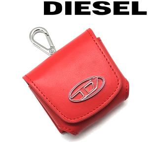 DIESEL ディーゼル イヤホンケース AirPodsケース エアポッズケース HARKY レッド X08992-PR818-T4031｜woodnet