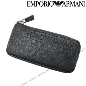 EMPORIO ARMANI エンポリオアルマーニ キーケース ブラック Y4R201-YG89J-81072｜woodnet