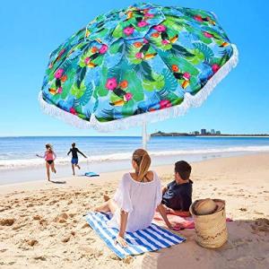 ビーチ パラソル 風に強いの商品一覧 通販 Yahoo ショッピング