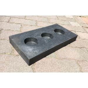 リサイクルプラスチック　ブロック　２００×４００×４５ｍｍ