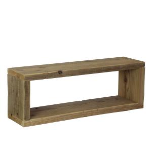 OLD ASHIBA（足場板古材）ラック 幅600mm×高さ266mm×奥行195