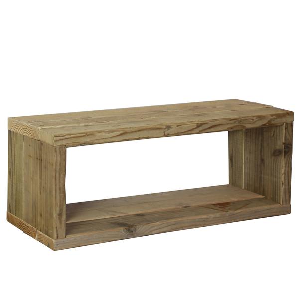 OLD ASHIBA（足場板古材）ラック 幅750ｍｍ×高さ300ｍｍ×奥行295ｍｍ 無塗装