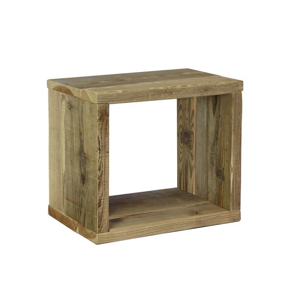 OLD ASHIBA（足場板古材）ラック 幅450ｍｍ×高さ400ｍｍ×奥行295ｍｍ 無塗装