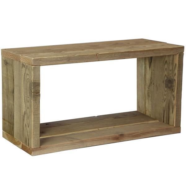 OLD ASHIBA（足場板古材）ラック 幅750ｍｍ×高さ400ｍｍ×奥行295ｍｍ 無塗装