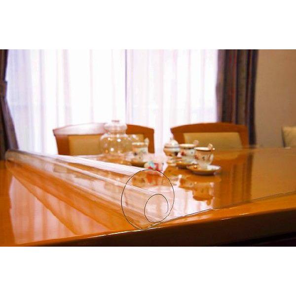 透明 テーブルマット テーブルクロス 透明 （1mm厚）80X135　送料無料