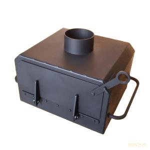 アウトドア　ロケットストーブ専用　角型オーブン｜woodstove