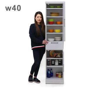 幅30cm 隙間収納 食器棚 開き戸タイプ ブラウン 茶色 ケバンス材