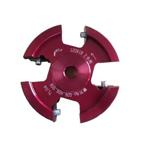 兼房 替刃式エース 三面仕上カッター 4P 120mm×21mm【カネフサ 溝切