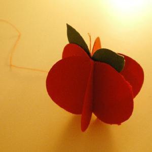 クリスマスモビールS アップル3個セット　