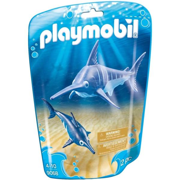 プレイモービル メカジキの親子　PLAYMOBIL Swordfish with baby 9068