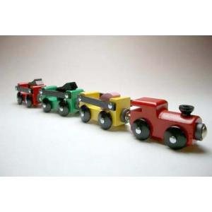 ミッキィ(micki)社のレール車両 汽車と動物9646