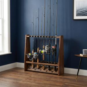 WOODWORKS ロッドスタンド 19本掛 ...の詳細画像1