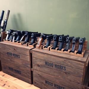WOODWORKS ハンドガンスタンド 1丁掛...の詳細画像5
