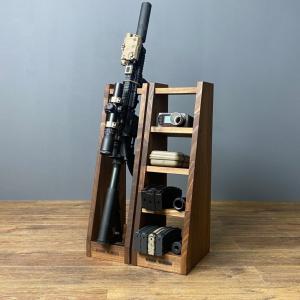 WOODWORKS ガンラック 1丁掛 (色:...の詳細画像2
