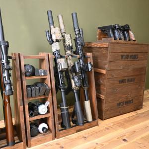 WOODWORKS ガンラック 1丁掛 (色:...の詳細画像3