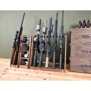 WOODWORKS ガンラック 1丁掛 (色:...の詳細画像4