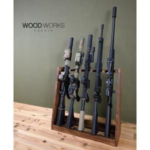 WOODWORKS ガンラック 5丁掛 ( 色...の詳細画像2