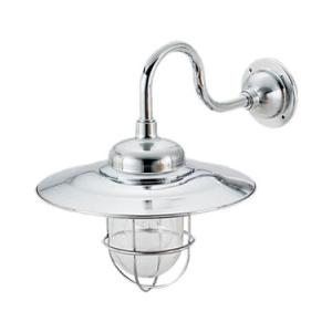 松本船舶　アクアライト　室外用1S-AQ-S 松本船舶 マリンランプ 2S号アクアライト ゴールド ランプ無し 2S-AQ-G