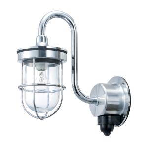 松本船舶マリンランプ センサーGフランジ ゴールド ランプ無し SG-FR-G