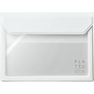 キングジム バッグインバッグ フラッティ FLATTY A6 白 5360シロ