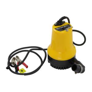 Sutekus 給水&排水ポンプ 海水対応 直流12V 75W 軽量 静音 高圧 排水量4.5/時間 ワニクリップ付き 検品済