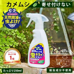 虫除け 虫除けスプレー カメムシ 蚊 蚊よけ 防虫スプレー クモ コバエ アリ 室内 玄関 ベランダ 天然由来  天然精油  家中どこでも虫キライスプレー  公式