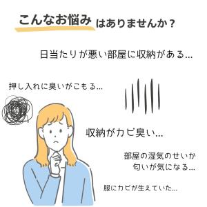 カビ 収納 防カビ 消臭 洋服 クローゼット ...の詳細画像3