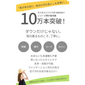 部分洗い 水なし 洗濯洗剤 泡 スニーカークリ...の詳細画像1