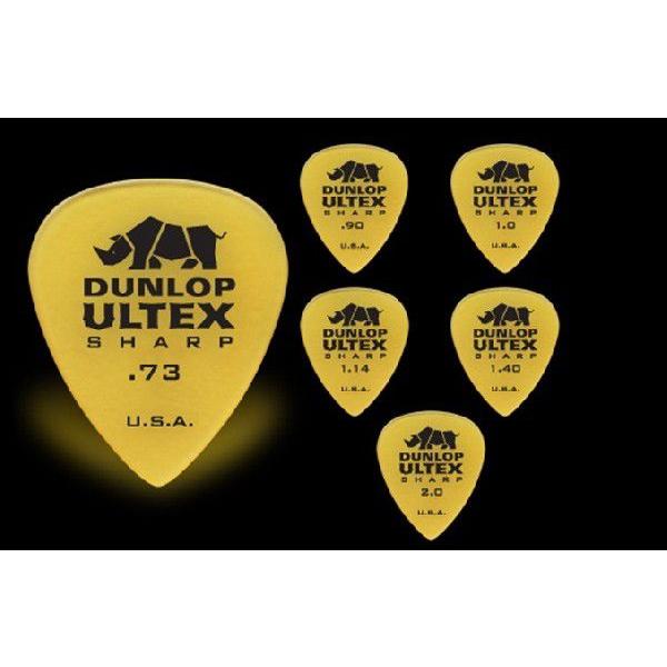 ダンロップ（Jim Dunlop） ピック　ULTEX SHARP 433　5枚セット