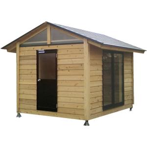 ログハウス 間柱パレットハウスキット 3坪(6帖) 標準仕様...