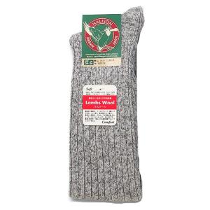 ラム ツイストニッカホーズ グレー杢 L