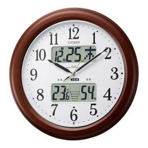 時計 壁 掛け 掛時計 北欧 温度計 電波時計 カレンダー ライト 照明 ウォールクロック インテリ...
