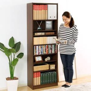 本棚 大容量 書棚 木製 2列 6段 幅90cm 高さ180cm カラーボックス