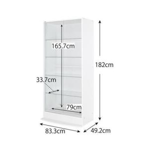 現品限り一斉値下げ のコレクションケース ガラスキャビネット ガラスケース ショーケース 薄型 ディスプレイ 棚 ラック 本体引き戸タイプ 奥行39 国内初の直営店の