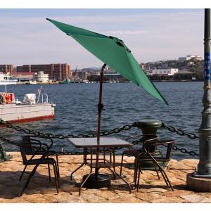 庭 庭 ガーデニング ビーチ おしゃれ 大型 大きい パラソル 大きい ガーデン 海 ガーデンパラソル テラス 日よけ サンシェード アウトドア 日除け 日傘 緑 緑 重り別売り 緑 幅240 奥行240 高さ240 Kag Woods 日本未入荷