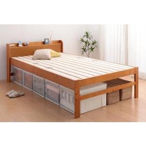 セミダブルベッド 一人 フレーム ベッド下 収納スペース 高い 床下  