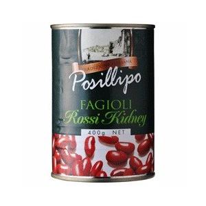 ポジリポ ファジョーリ ロッシ キドニー水煮 400g