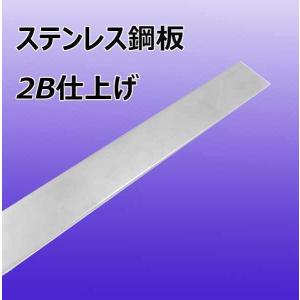 ステンレス 鋼板 2B仕上げ 厚み2mm×幅600mm×100mm カット販売 : ワーク 