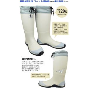 ミズノ 長靴 暑さ軽減タイプ ワークブーツ ジ...の詳細画像1