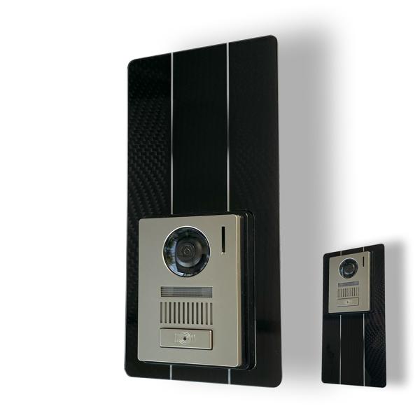 【MESEBOスマート】インターホン用アクセサリー 玄関周りをおしゃれに変える「着せ替え伝言ボード」...