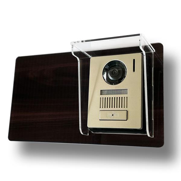 【MESEBOレインシールド】インターホン カバー「スマートな着せ替え伝言ボード、プラス、インターホ...