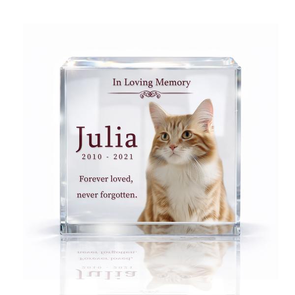 【メモリアルバース｜クリスタル位牌】ペット位牌 ペット仏具 犬 猫 ペットメモリアル 思い出 名入れ...