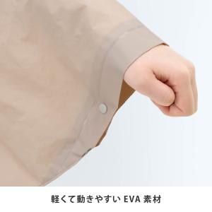 レインポンチョ レディース フード付き 防水 ...の詳細画像3