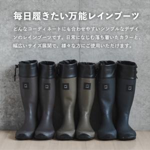 長靴 レインブーツ ロング レディース メンズ...の詳細画像4