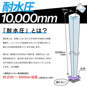 レインコート メンズ レディース 自転車 ロン...の詳細画像5