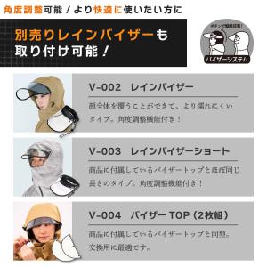 レインスーツ 上下セット 自転車 メンズ レデ...の詳細画像4