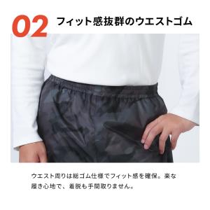 防寒着 ズボン パンツ メンズ 冬作業 中わた...の詳細画像5