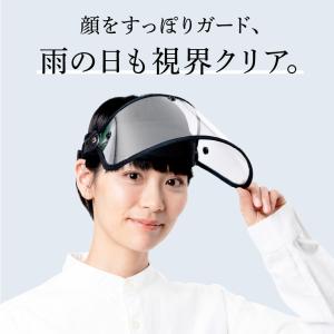 レインバイザー 自転車 可動式 透明 クリア ...の詳細画像1