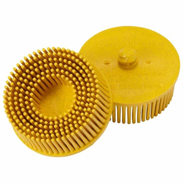 3M スリーエム スコッチ ブライト ロロック ブリッスルディスク 7525 80 黄 50mm 5...